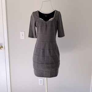 Grey Mini Dress